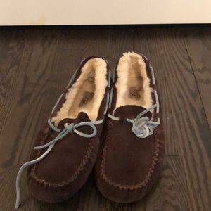 Brown UGH moccasins